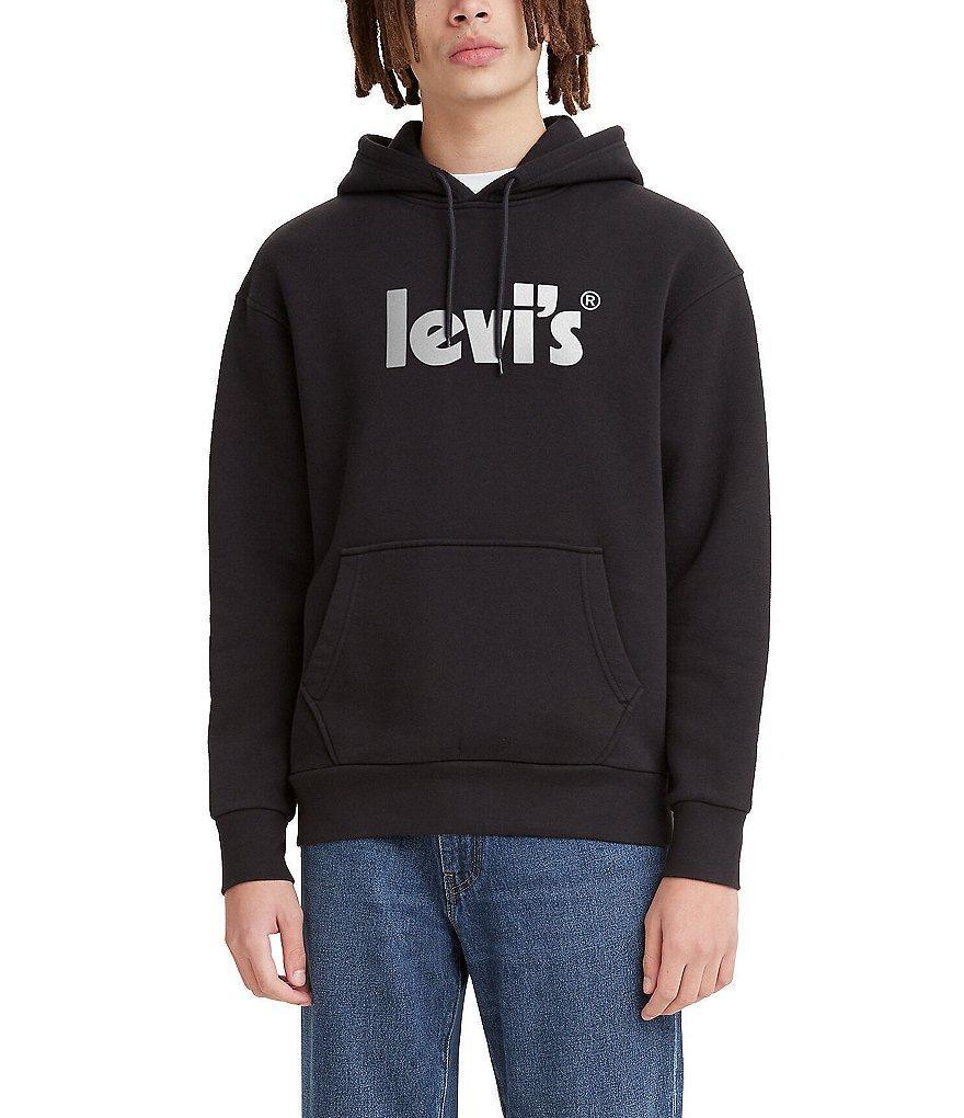 Levi's® Men's Relaxed Fit Poster Logo Graphic Hoodie Product Image