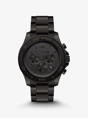 Oversized Pavé Logo -Tone Watch Product Image