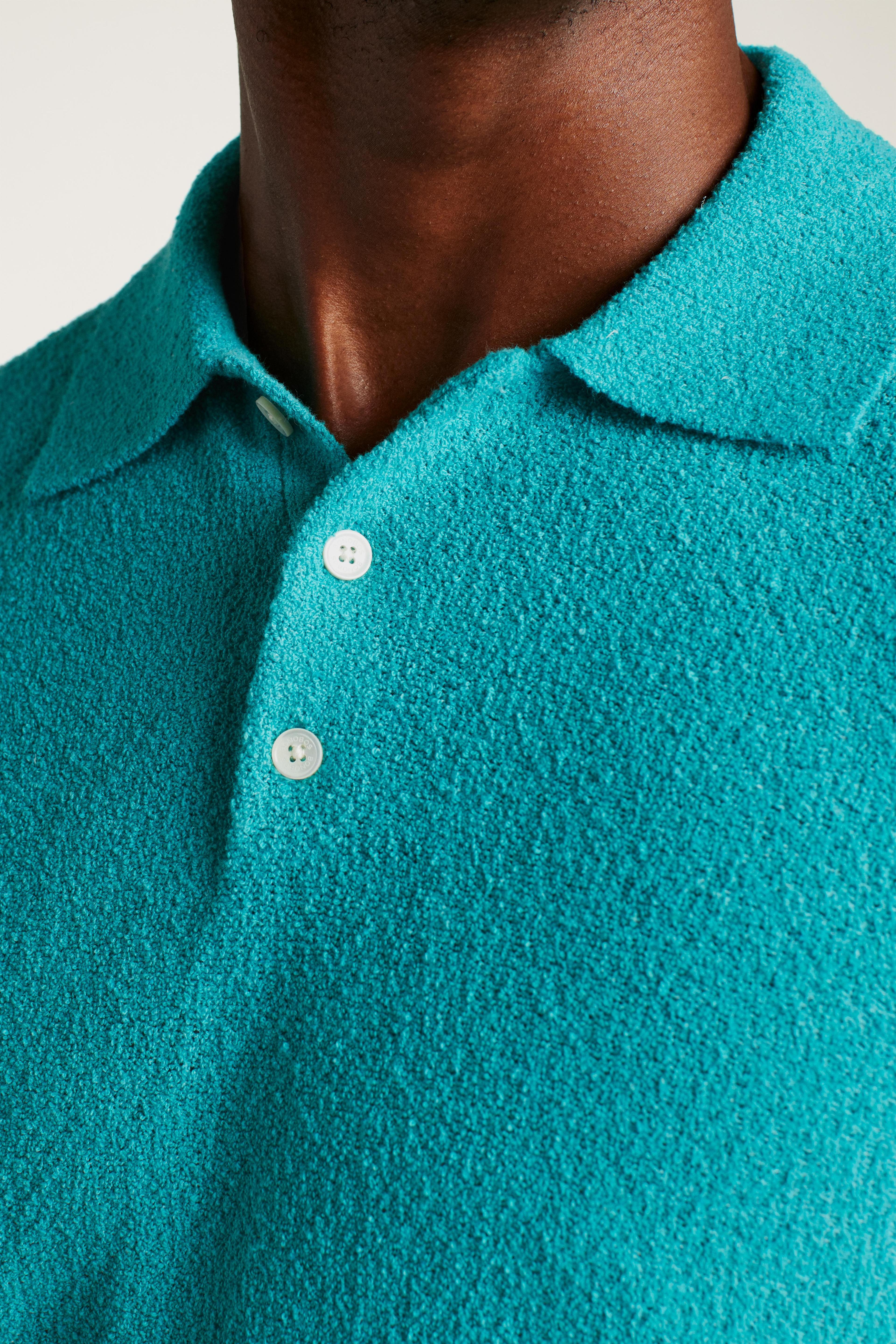 Hudson Italian Sweater Polo Product Image