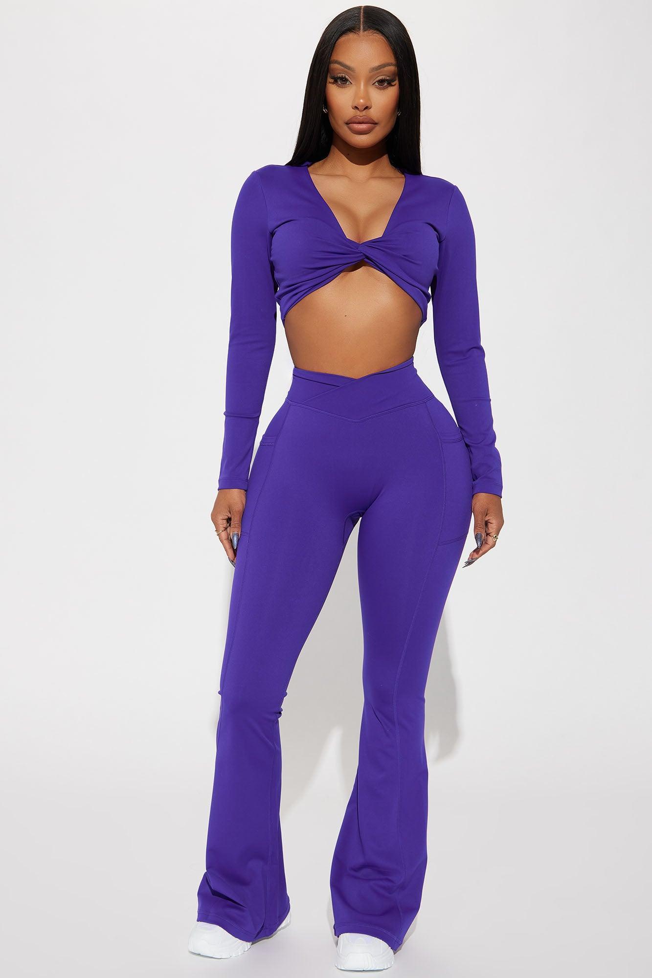 Amara Active Top - Plum Product Image