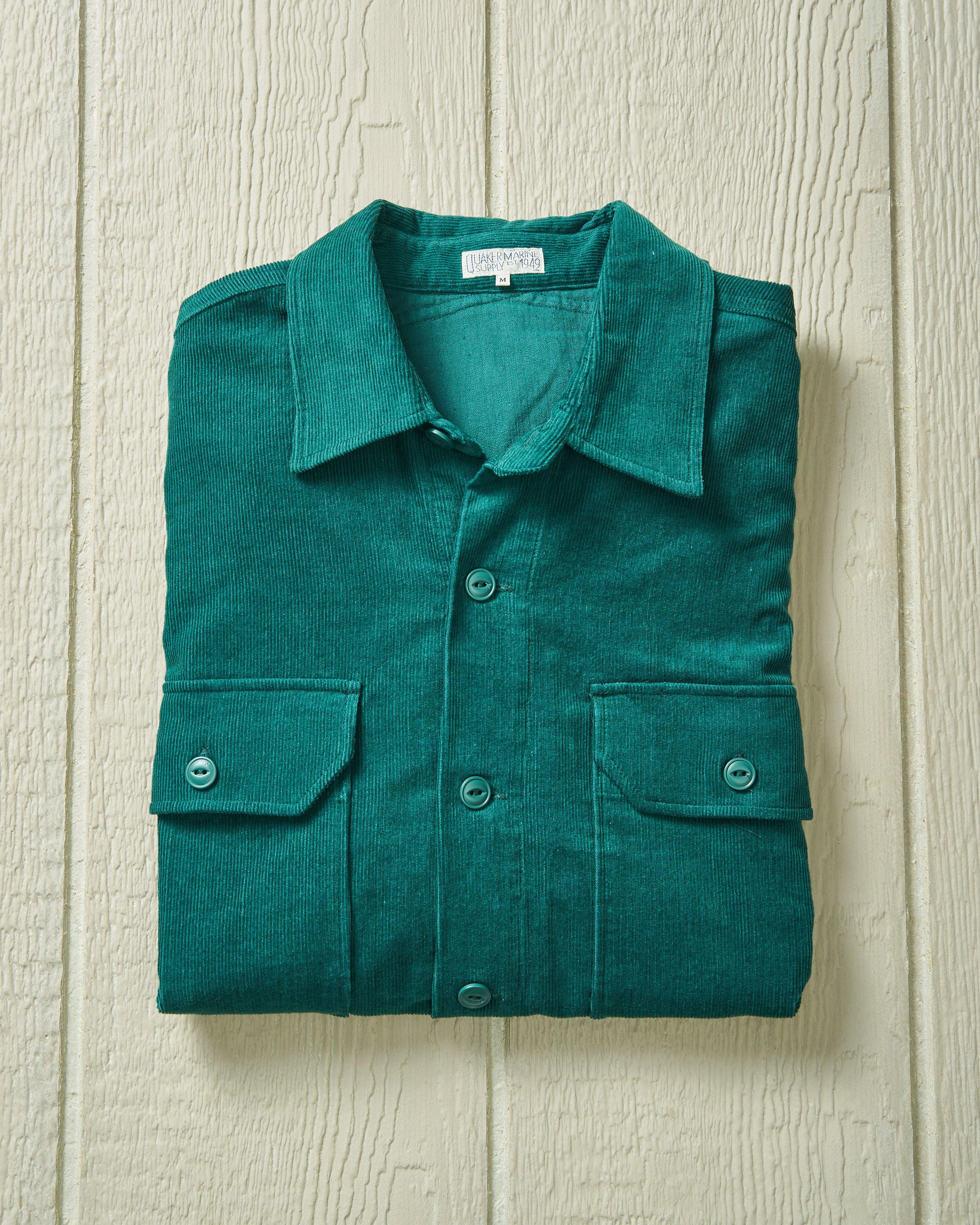 MacArthur Shirt in Spruce Corduroy Product Image