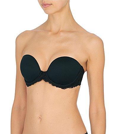 Womens Feathers Plunge Strapless Bra Product Image