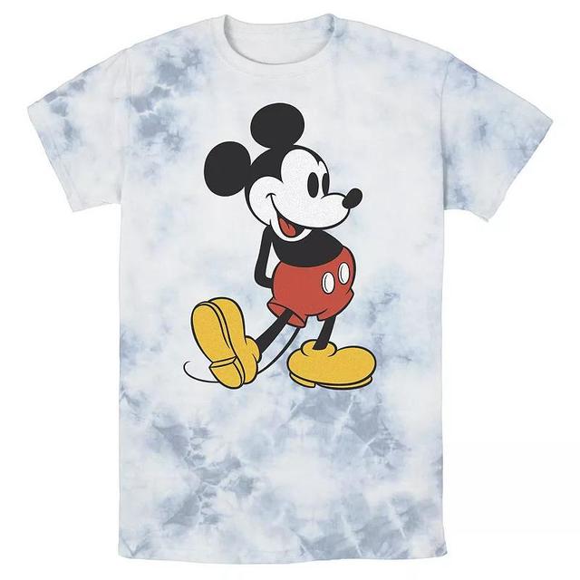 Mens Disney Mickey Mouse Vintage Leg Kick Wash Tee Multicolor Product Image