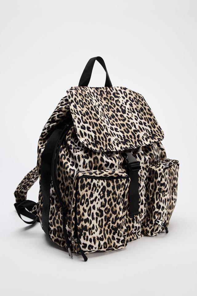 ANIMAL PRINT BACKPACK Product Image