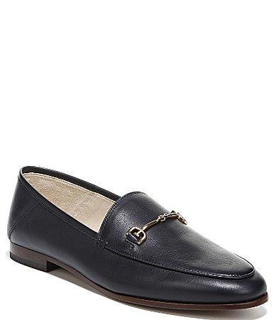 Sam Edelman Loraine Leather Bit Buckle Flat Loafers Product Image