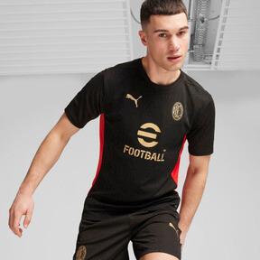 PUMA AC Milan Men's Training Jersey in Black/For All Time Red Product Image