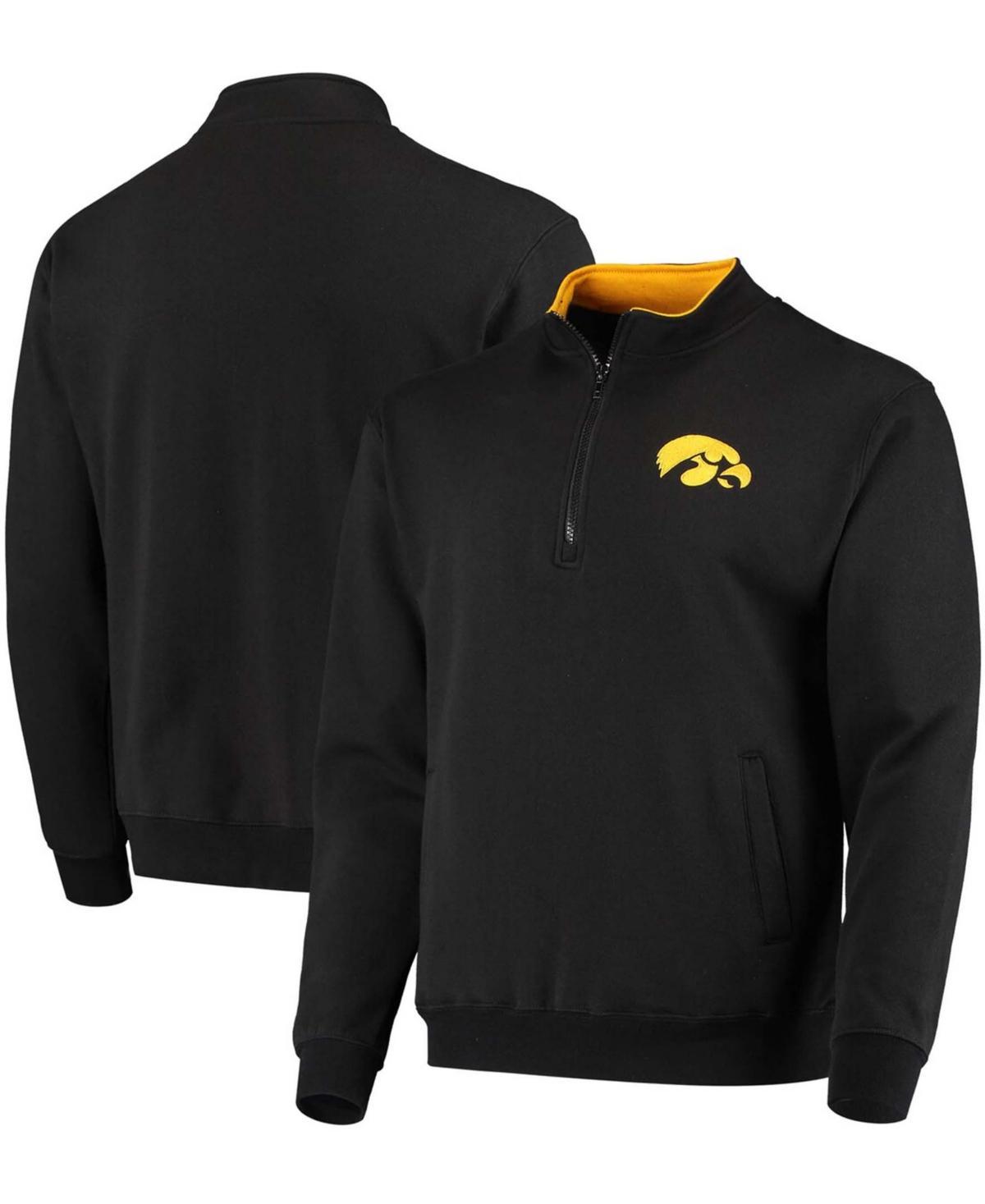 Mens Black Iowa Hawkeyes Tortugas Logo Quarter-Zip Jacket Product Image