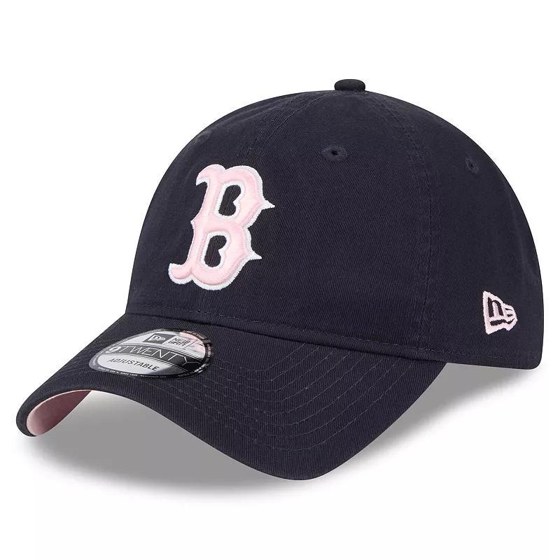 Mens New Era Boston Red Sox 2024 Mothers Day 9TWENTY Adjustable Hat, Blue Product Image