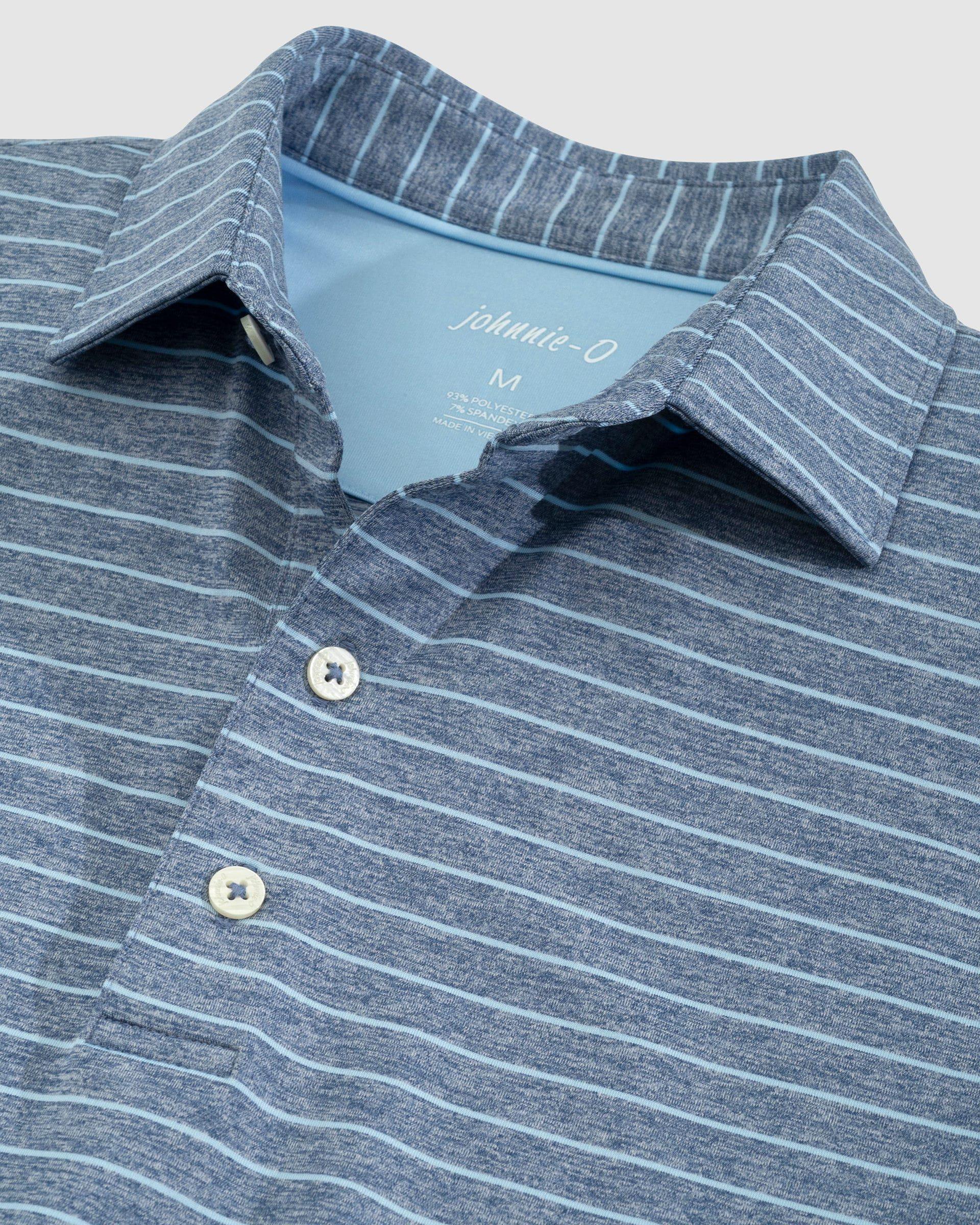 Newton Striped Jersey Performance Polo Product Image