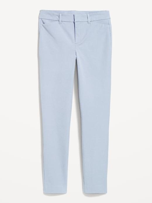 High-Waisted Pixie Skinny Ankle Pants Product Image