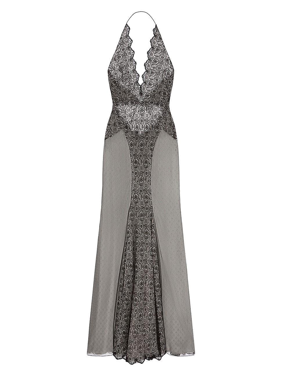 Womens Evening Dress in Lace Product Image