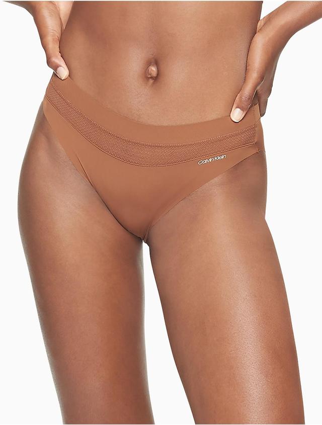 Calvin Klein Womens Perfectly Fit Flex Bikini - Brown - S Product Image