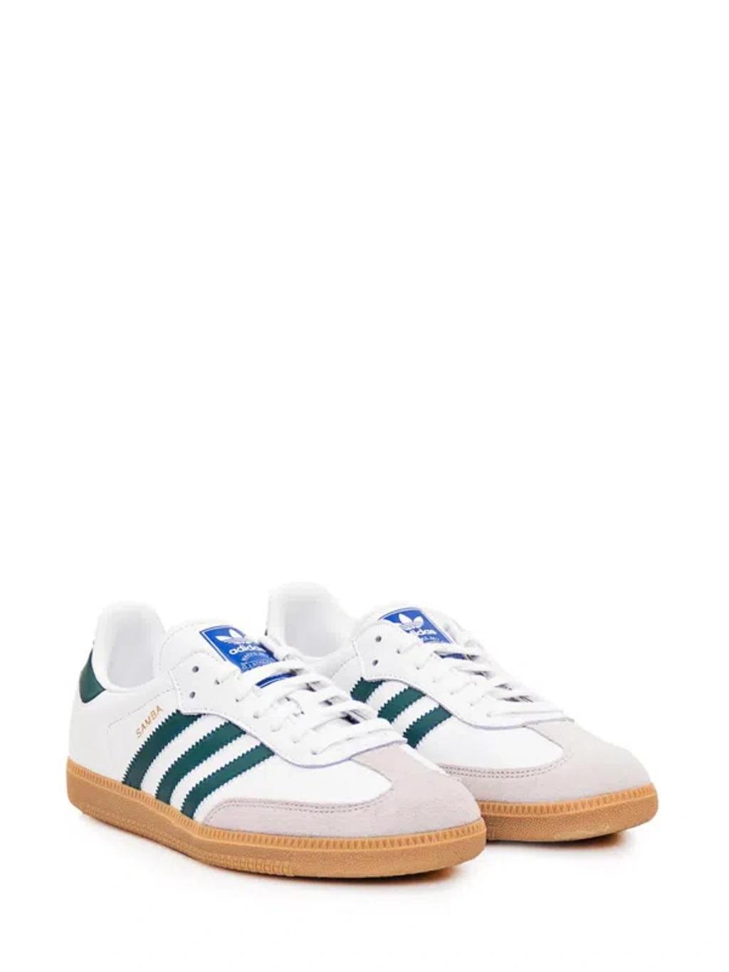 ADIDAS ORIGINALS Adidas Samba Og Sneaker In Ftwwht/cgreen/gu Product Image