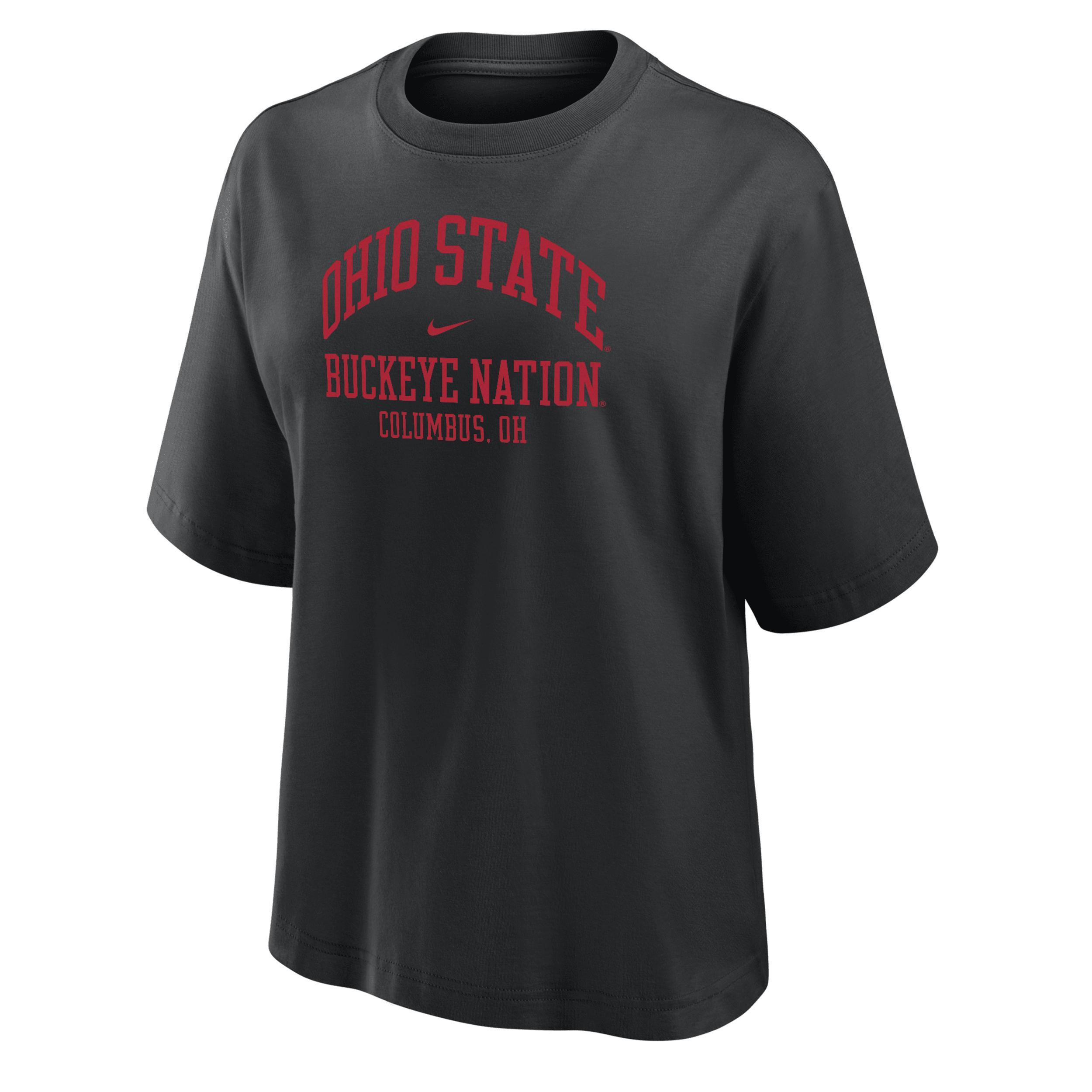 Ohio State Nike Women's College Boxy T-Shirt Product Image