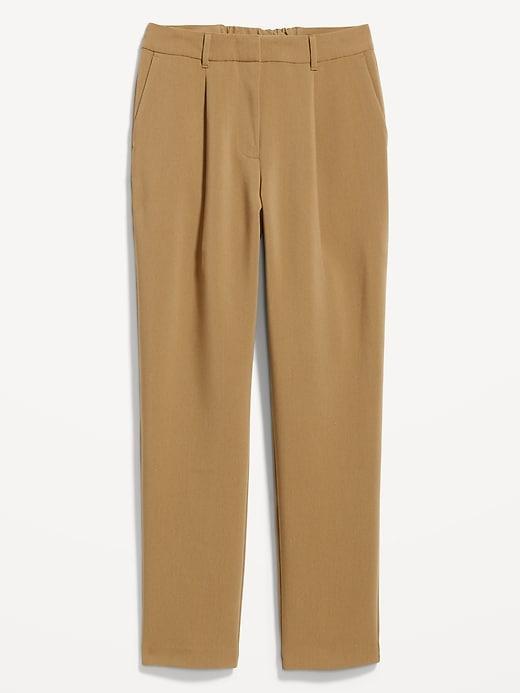 Extra High-Waisted Taylor Trouser Straight Pants Product Image