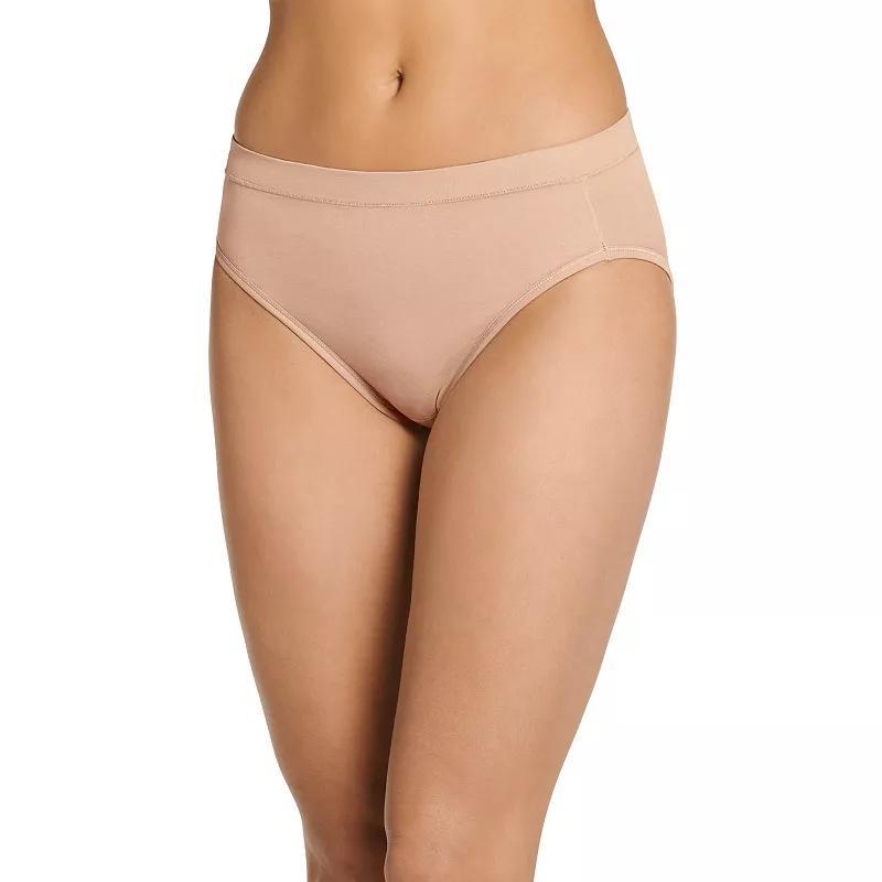 Womens Jockey Cotton Stretch Hi-Cut Panty 1555 Product Image