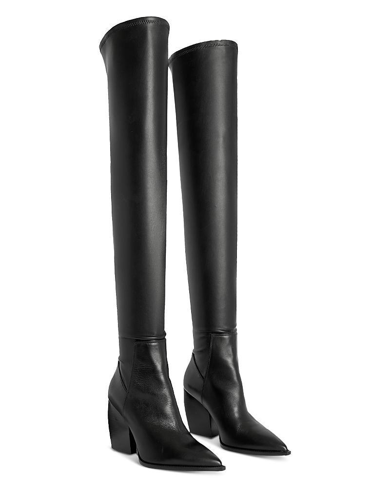 Allsaints Womens Lara Pointed Toe High Heel Boots Product Image