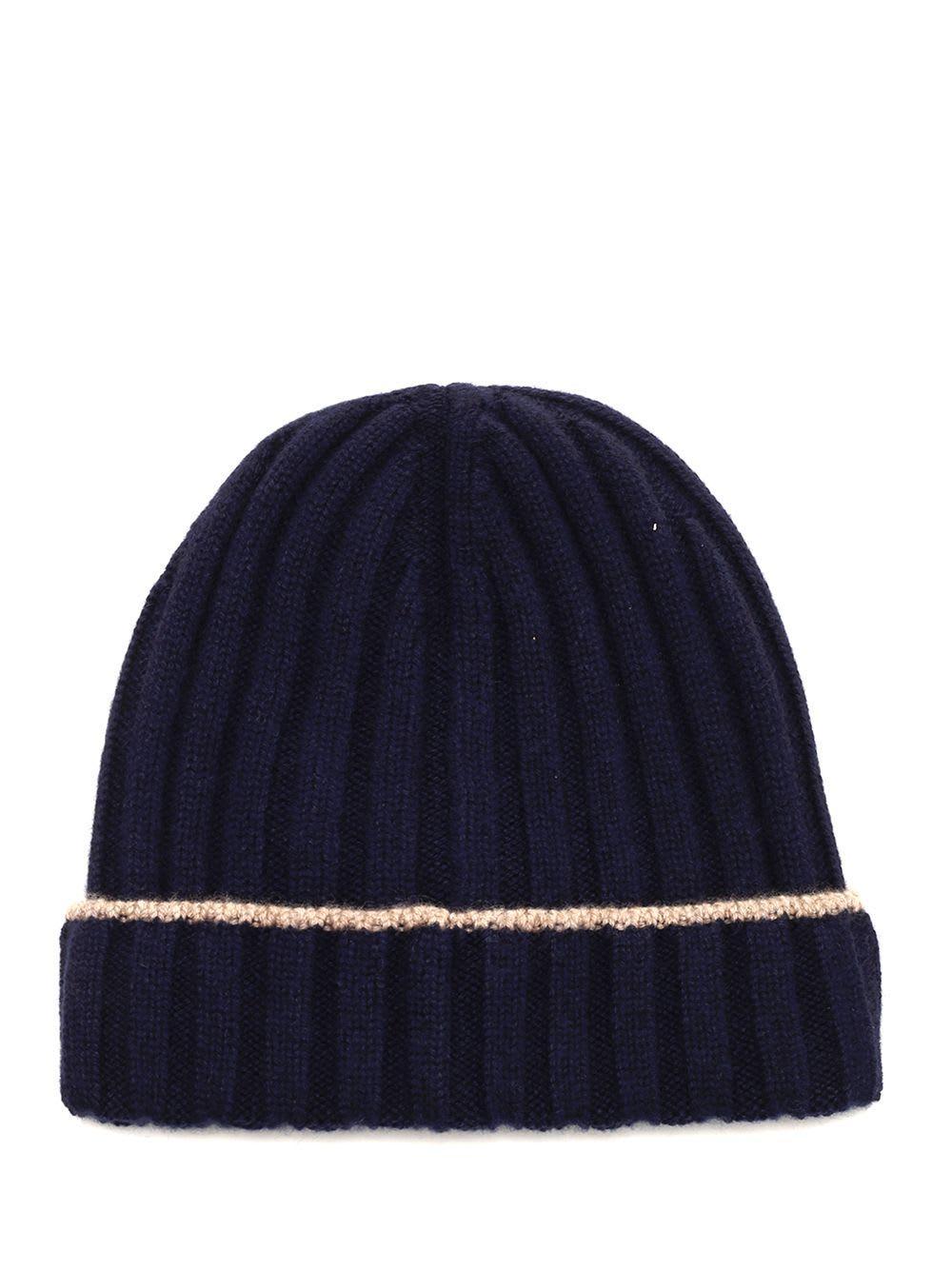 BRUNELLO CUCINELLI Beanie In Blue Product Image