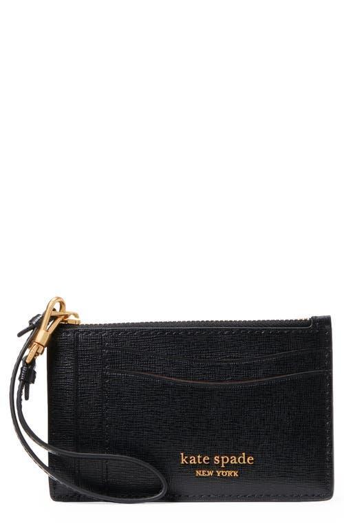 Kate Spade New York morgan leather wristlet card case Product Image