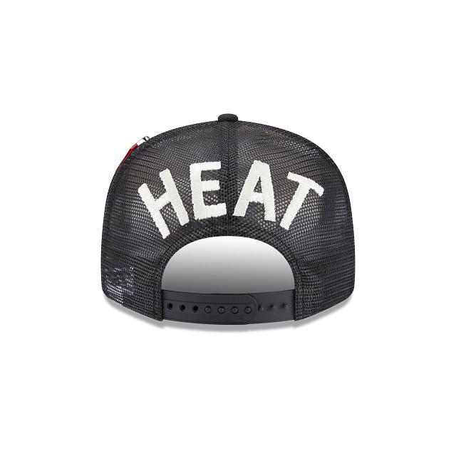 Alpha Industries X Miami Heat 9FIFTY Snapback Hat Male Product Image