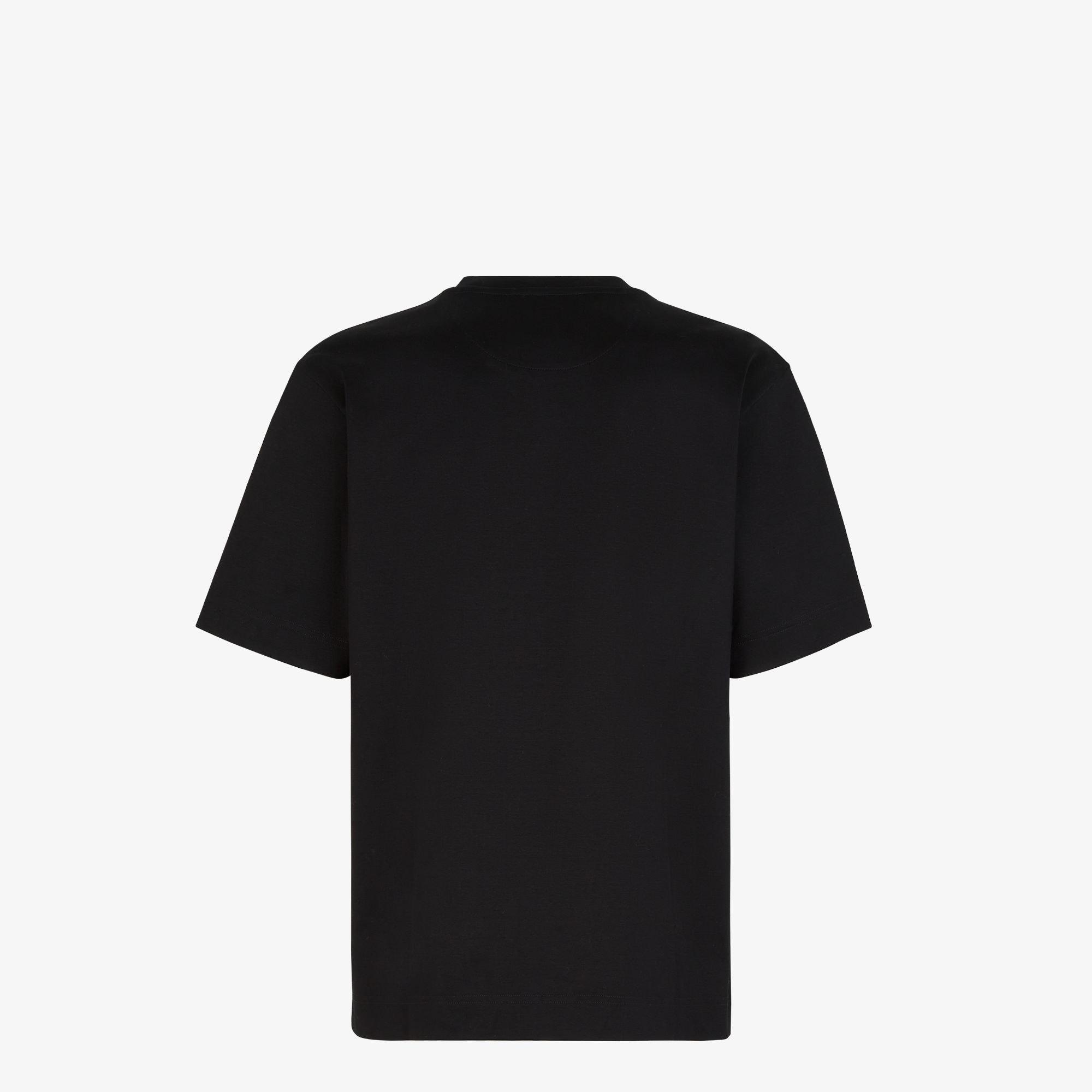 T-ShirtBlack cotton T-shirt Product Image