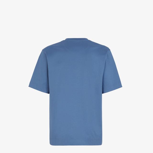 T-ShirtBlue cotton T-shirt Product Image