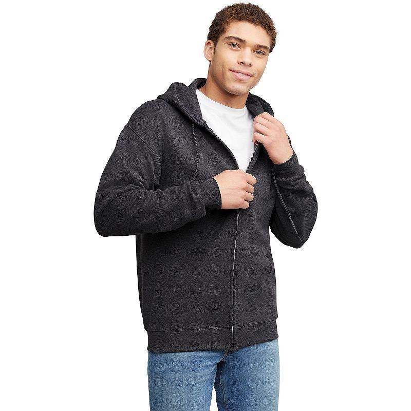 Hanes Ultimate Mens Full-Zip Heavyweight Fleece Hoodie Product Image