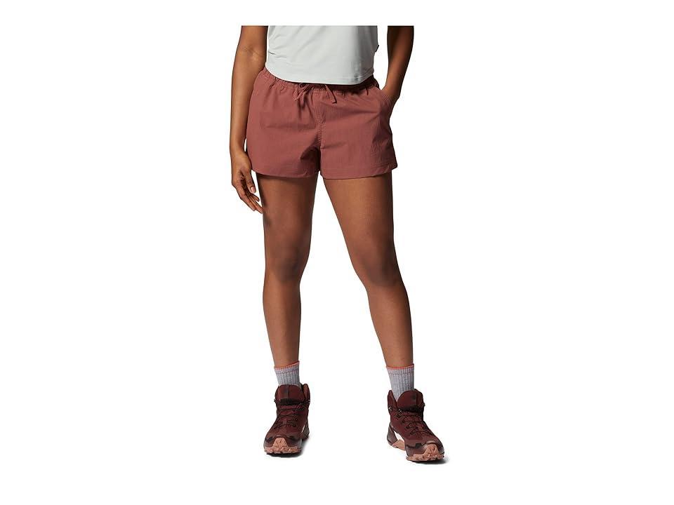 Mountain Hardwear Basswood Pull-On Shorts (Clay Earth) Women's Shorts Product Image