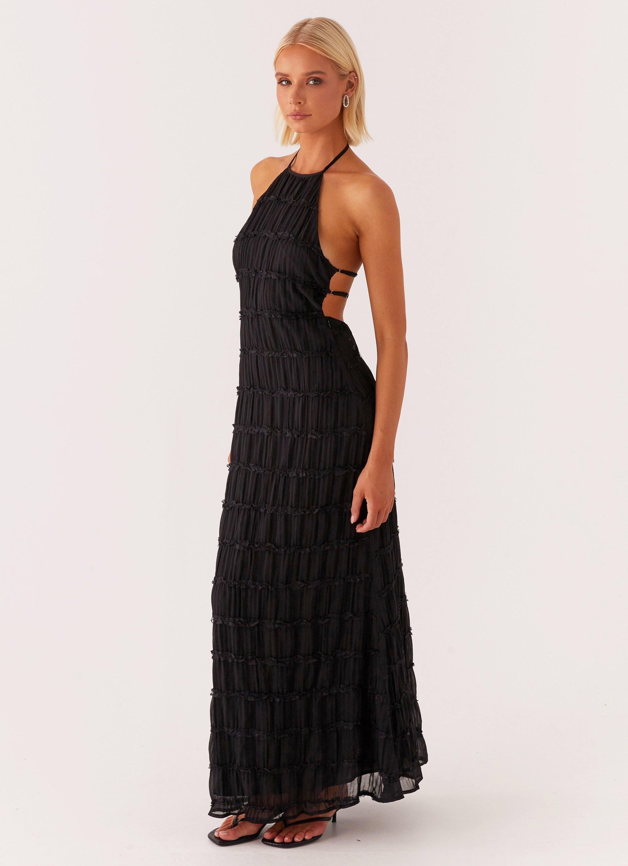 Aullie Maxi Dress - Black Product Image