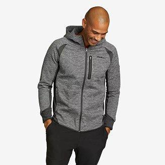 Men's Cloud Layer Hybrid Full-Zip Hoodie product image