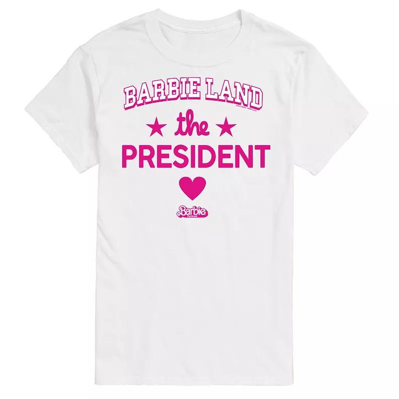 Mens Barbie Movie President Graphic Tee Product Image