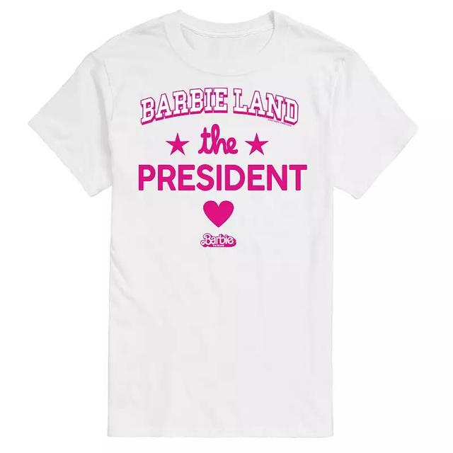 Mens Barbie Movie President Graphic Tee Product Image