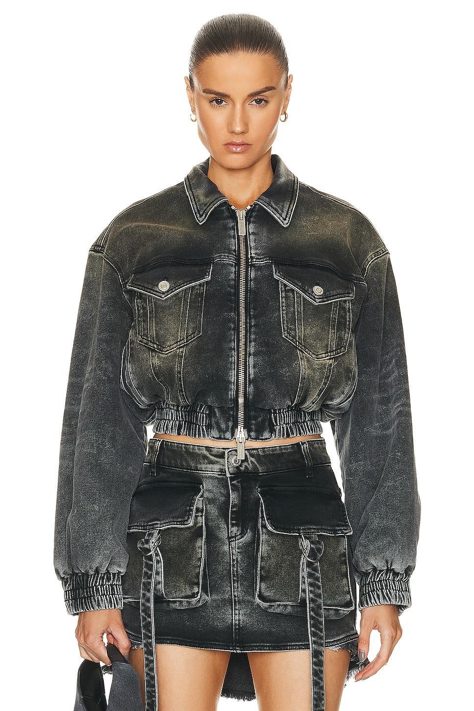 Blumarine Denim Jacket in Black product image