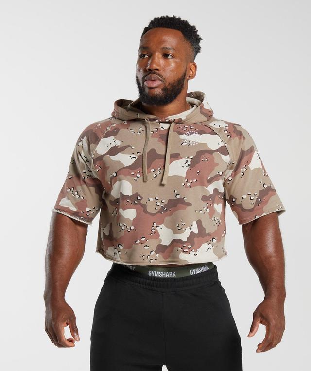 Legacy Short Sleeve Crop Hoodie Product Image