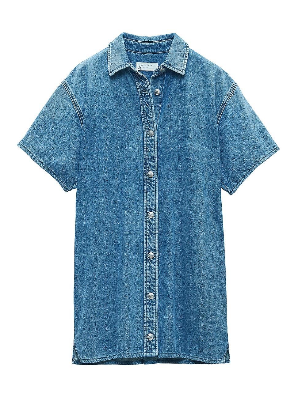 Womens Carter Denim Minidress Product Image