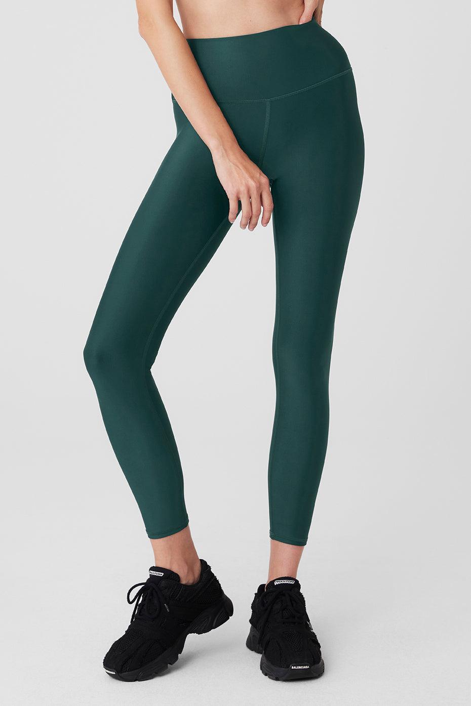 7/8 High-Waist Airlift Legging - Midnight Green Female Product Image