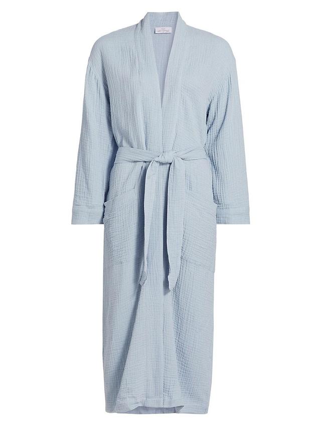 Womens Angel Cotton Gauze Long Robe Product Image