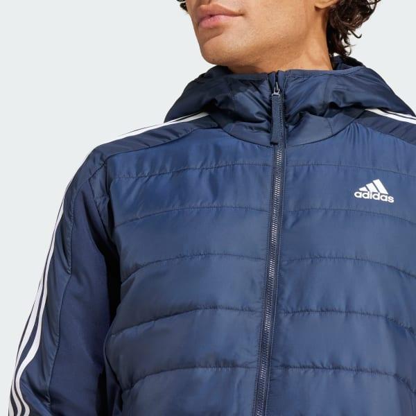 Essentials 3-Stripes Insulated Hooded Hybrid Jacket Product Image