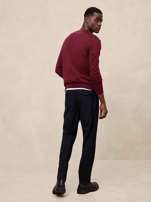 Relaxed Brushed Pleated Pant Product Image