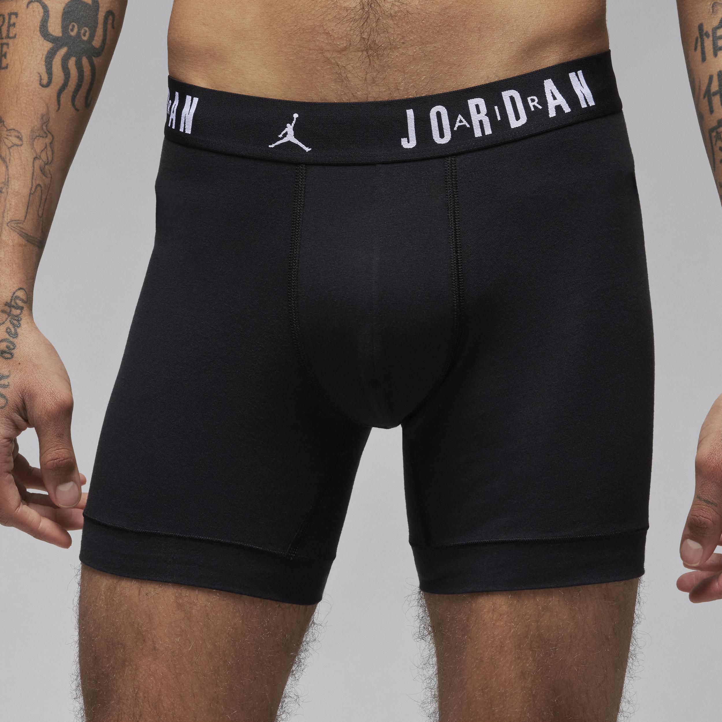 Men's Jordan Flight Cotton Boxer Briefs (3-Pack) Product Image