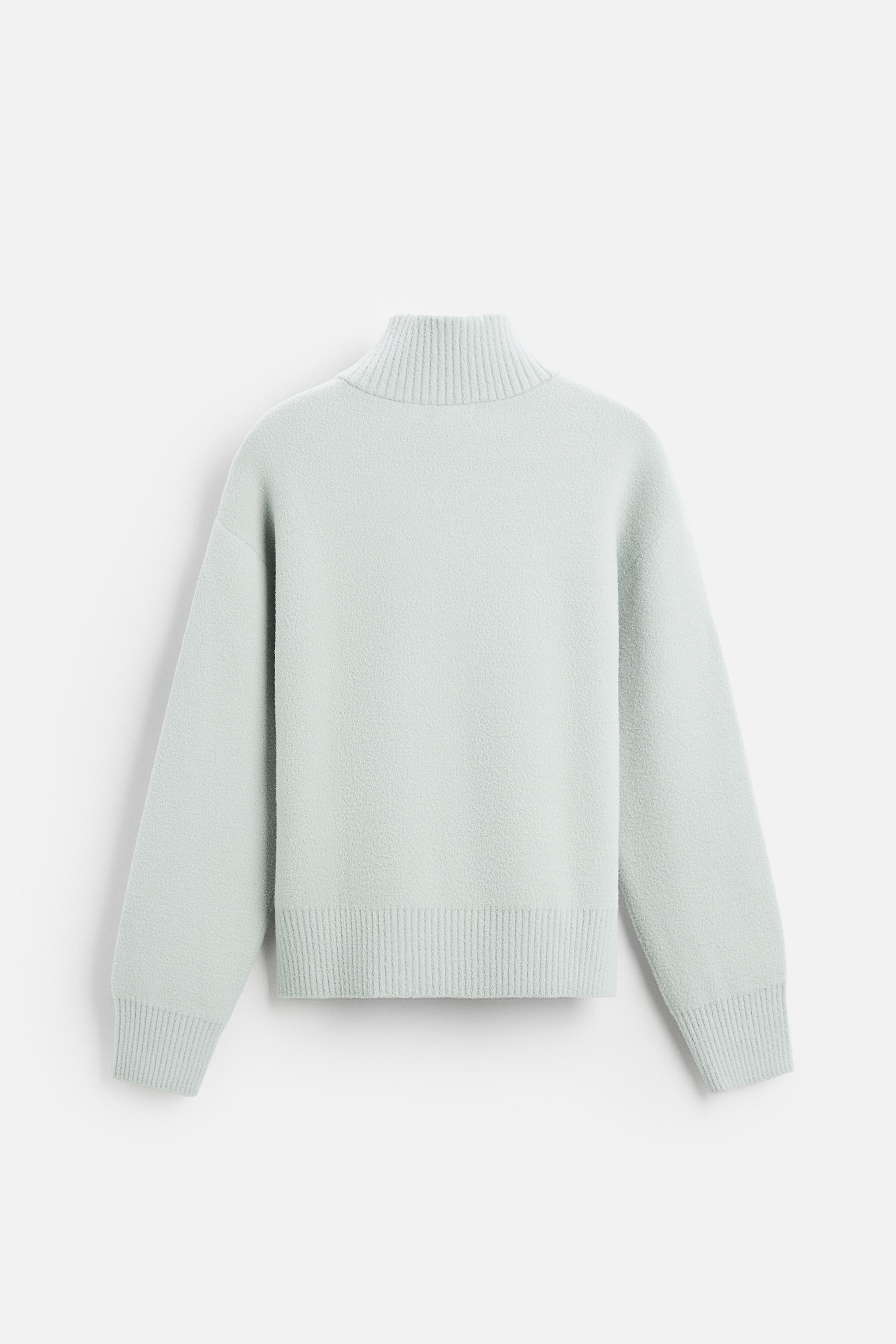 QUARTER ZIP SWEATER Product Image