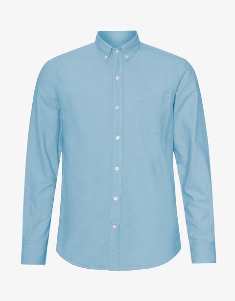 Organic Button Down Shirt - Seaside Blue Product Image