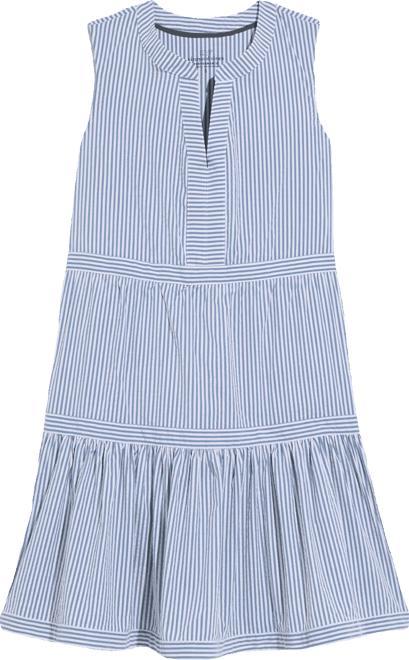 Harbor Seersucker Tiered Dress Product Image