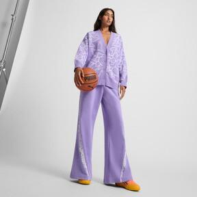 PUMA STEWIE x CITY OF LOVE Women's Cardigan in Lavender Alert/Aop Product Image