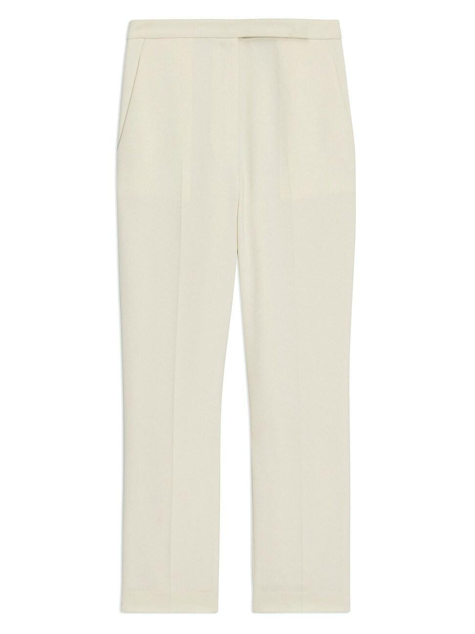 Theory Admiral High Waist Slim Fit Crop Pants Product Image