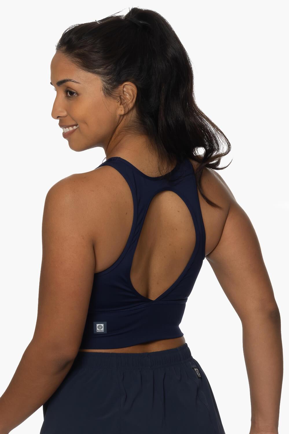 Rae Sports Bra - Navy Female Product Image