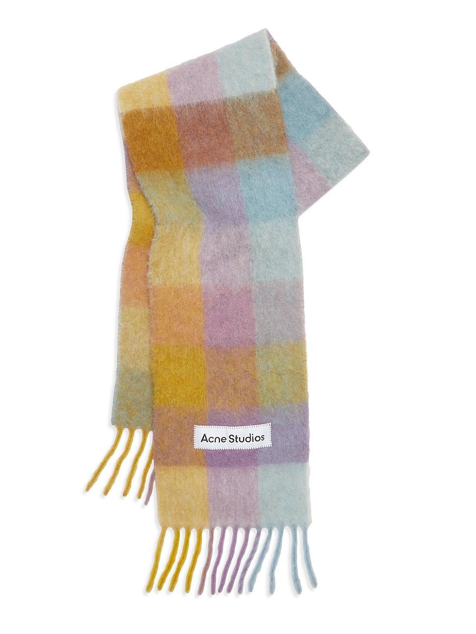 Acne Studios Vally Plaid Alpaca Product Image