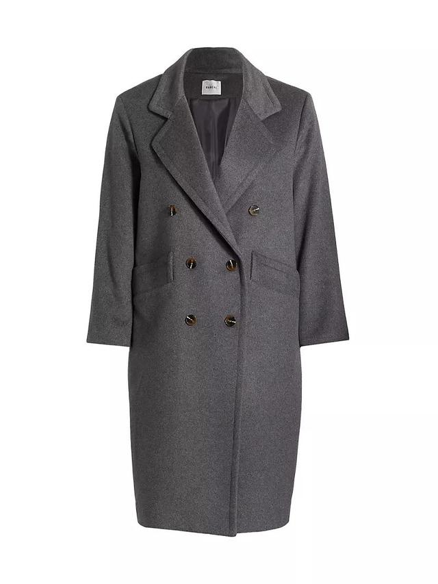 Wool-Blend Car Coat Product Image