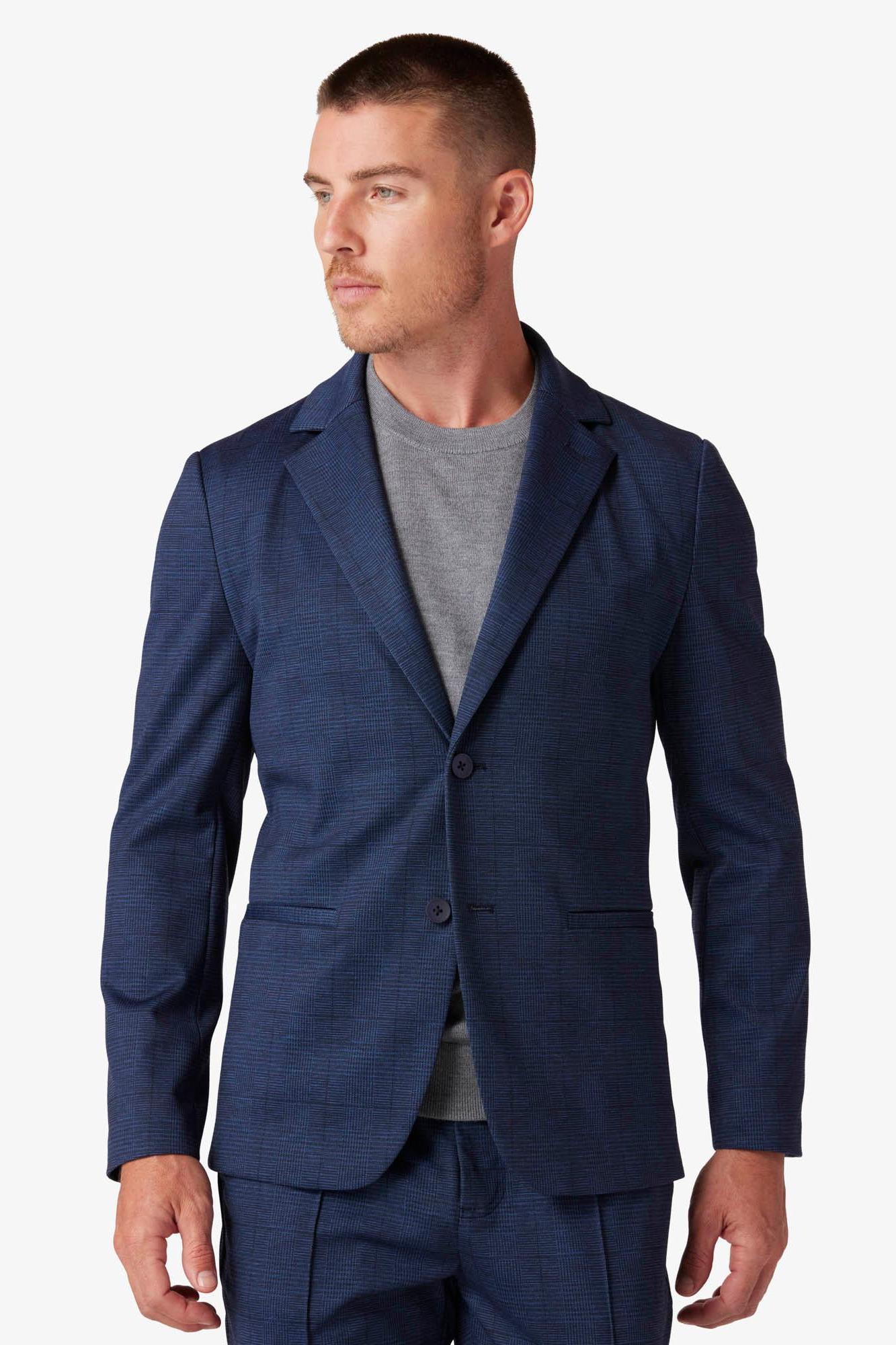 Parker Blazer- Navy Prince of Wales Product Image