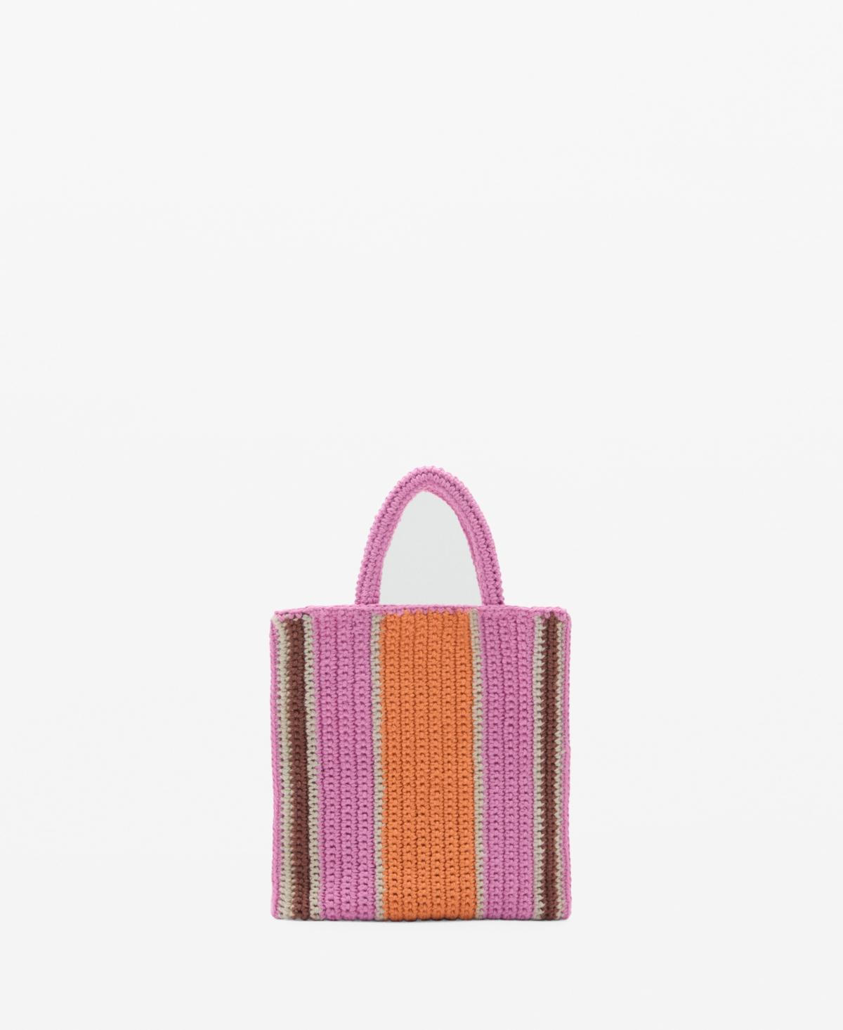 MANGO - Crochet shopper bag - One size - Women Product Image